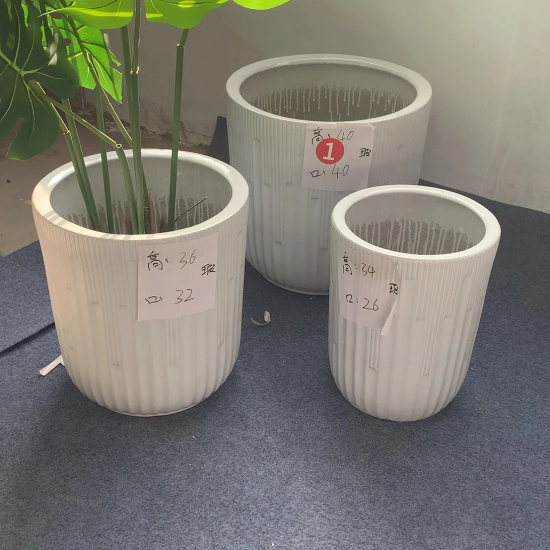 高温陶瓷花盆微瑕