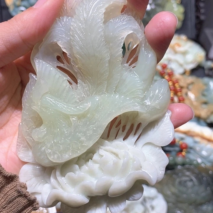 岫玉毛衣链未镶嵌