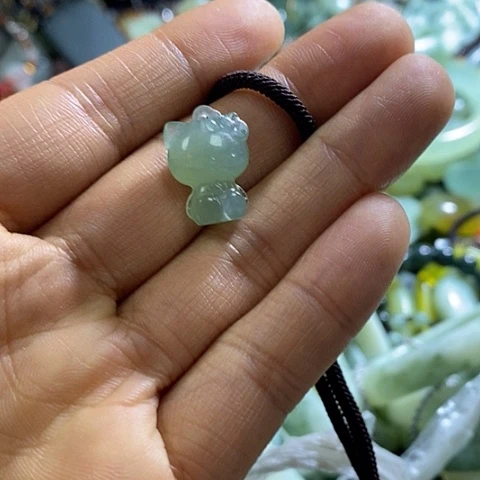 岫玉颈饰未镶嵌多样性发货