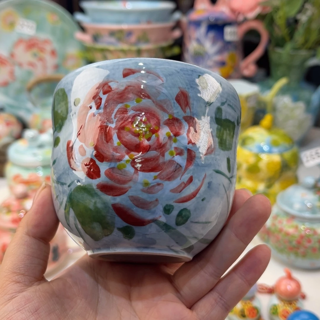 景德镇手工手绘陶瓷茶具