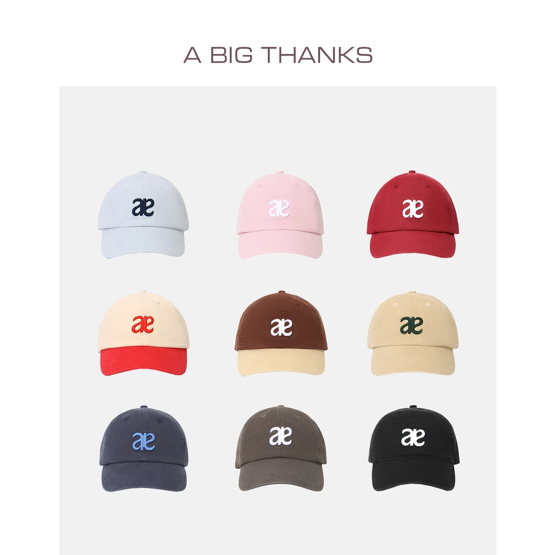 ABT 宋茜吴磊明星同款棉斜六片帽 ABT202200043