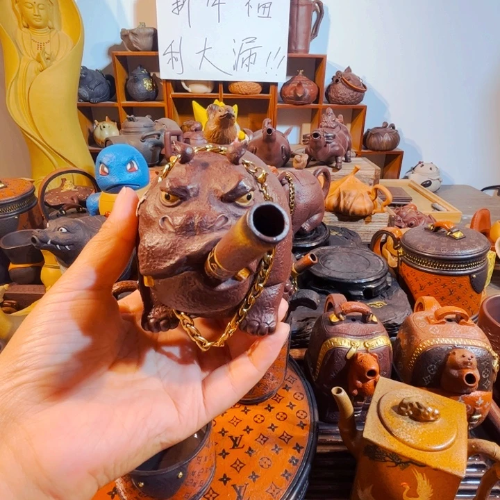 绝***版拼配泥茶壶纯手工制作过程就是
