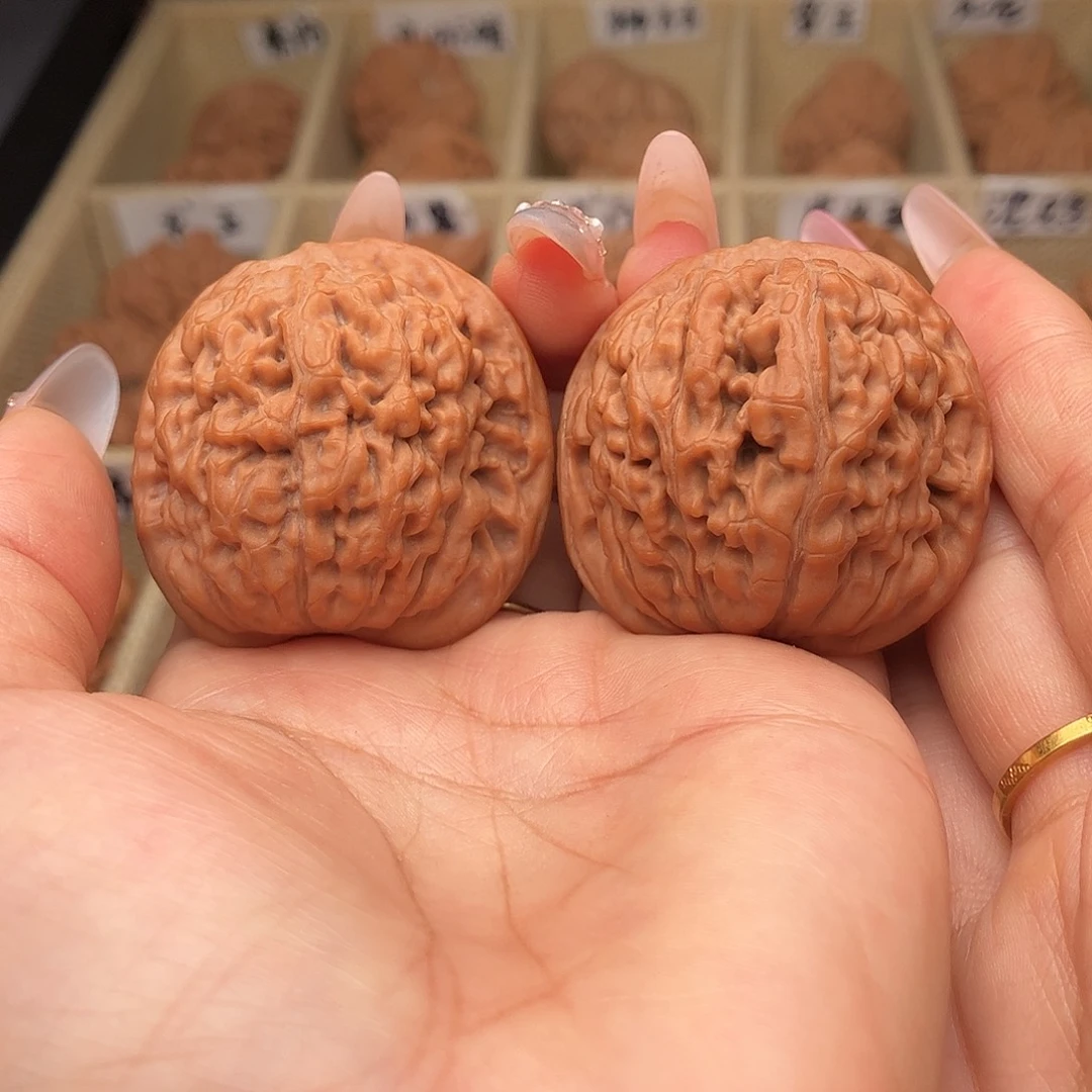 把件文玩核桃莲花40