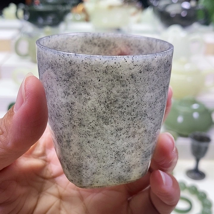 未镶嵌和田玉挂件茶壶110ml