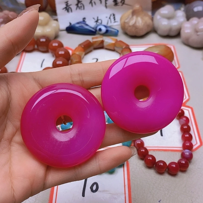 【闪购商品】未镶嵌玛瑙/玉髓珠宝半成品温*