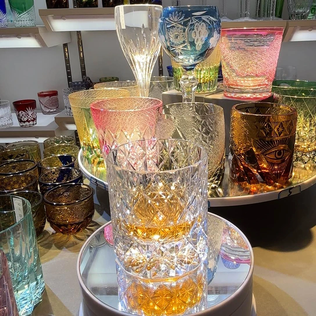 水晶玻璃吸管款7*7透色