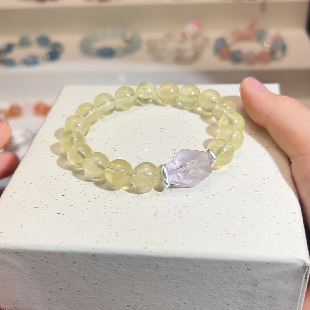 合金手链烟晶阿塞