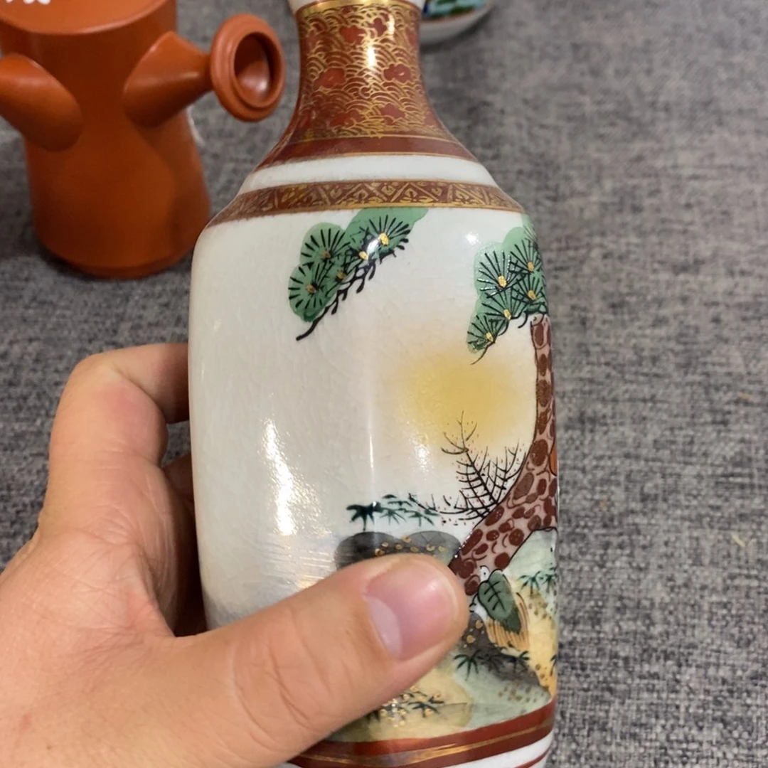 瓷片归*归非常漂亮好看的花瓶