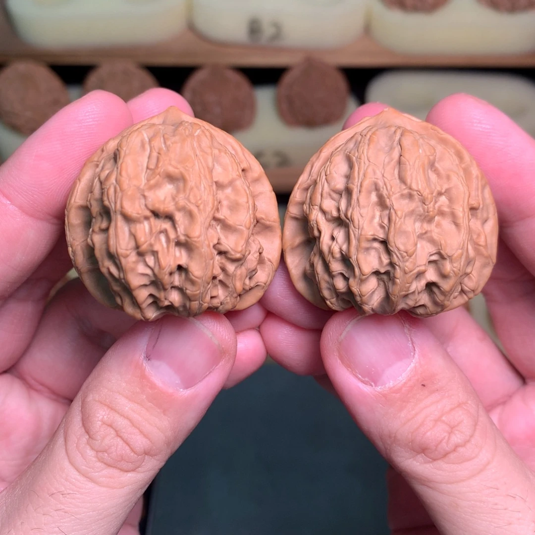 吊坠文玩核桃39梨木台全品