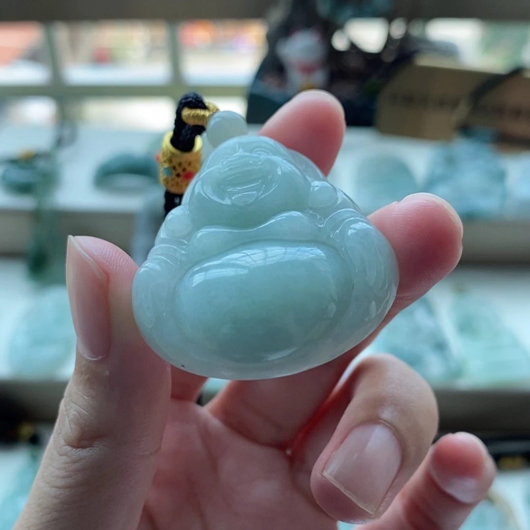 【闪购商品】颈饰未镶嵌翡翠天然缅甸A货翡翠