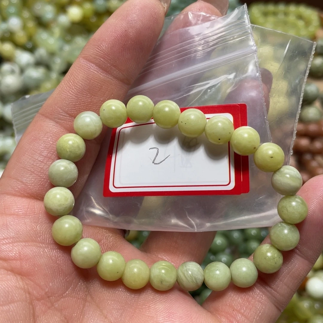 蛇纹石玉未镶嵌手串