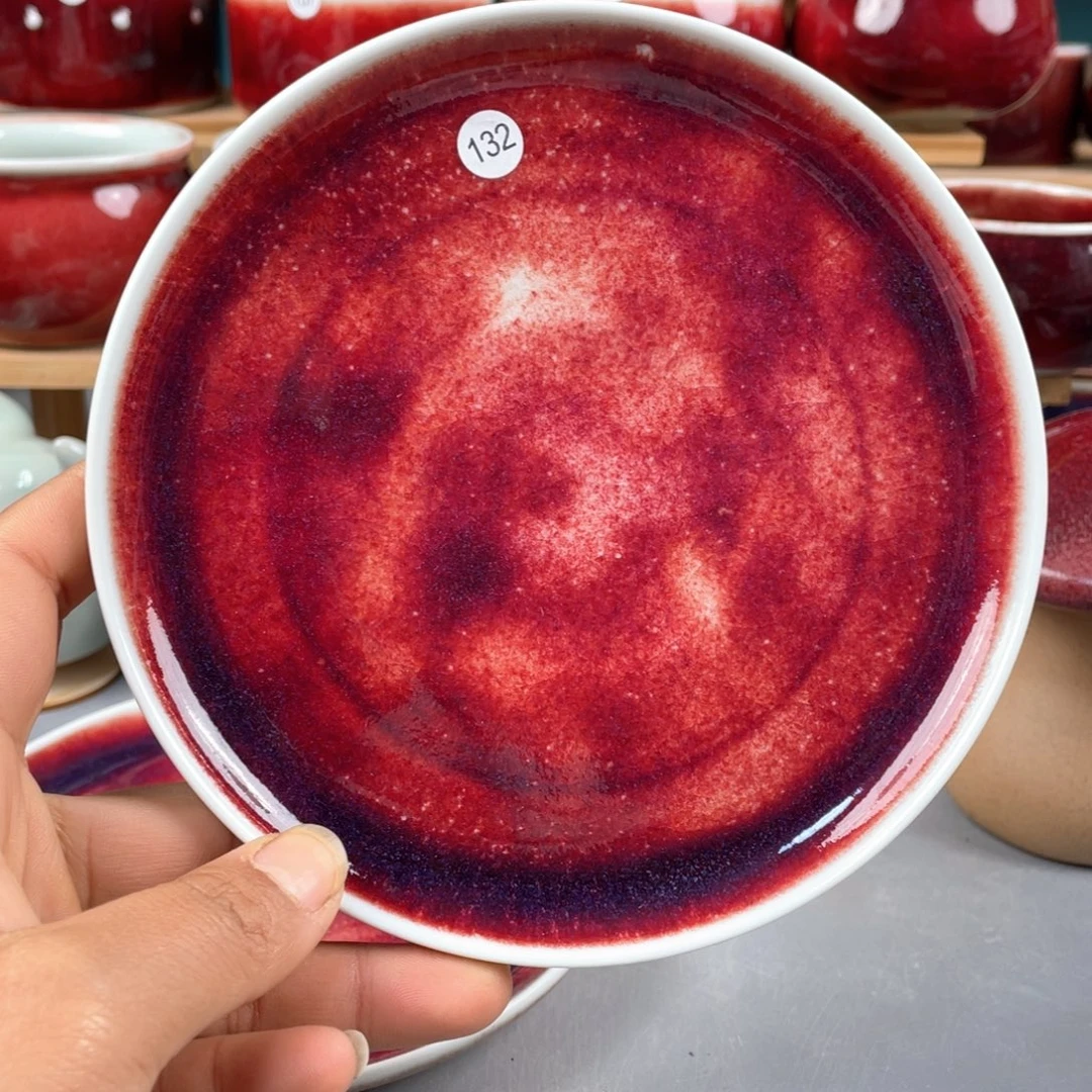 瓷片纯手工制作……瑕