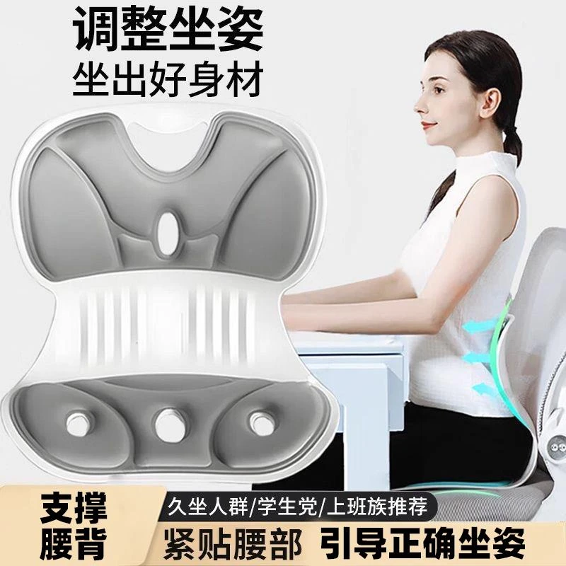 范哲萨护腰坐垫坐姿椅人体工学办公室腰靠背靠座椅久坐不累神器