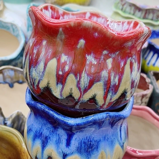 多肉绿植陶瓷花盆