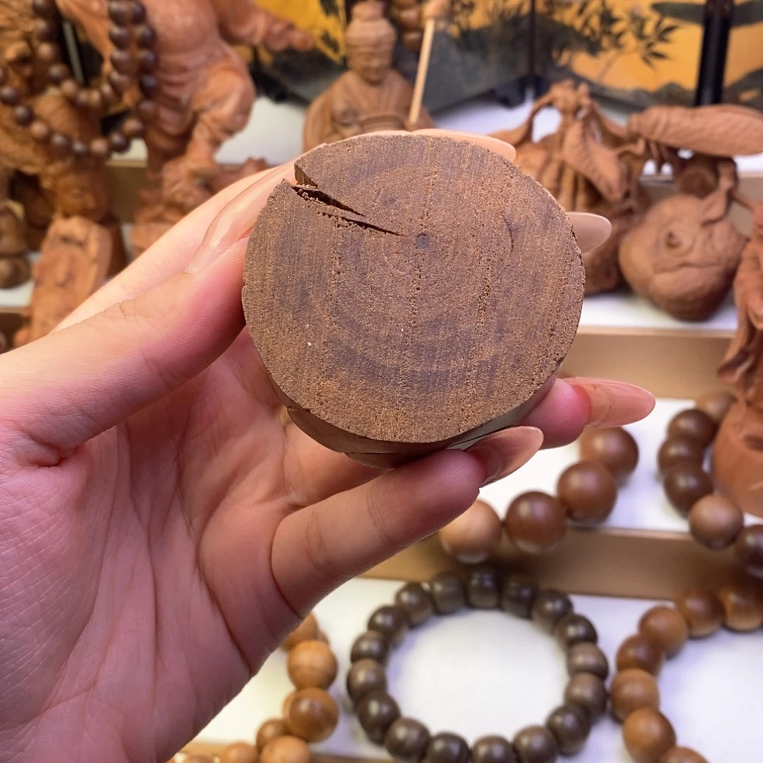 檀香木手串/手链奶香41克左右原木