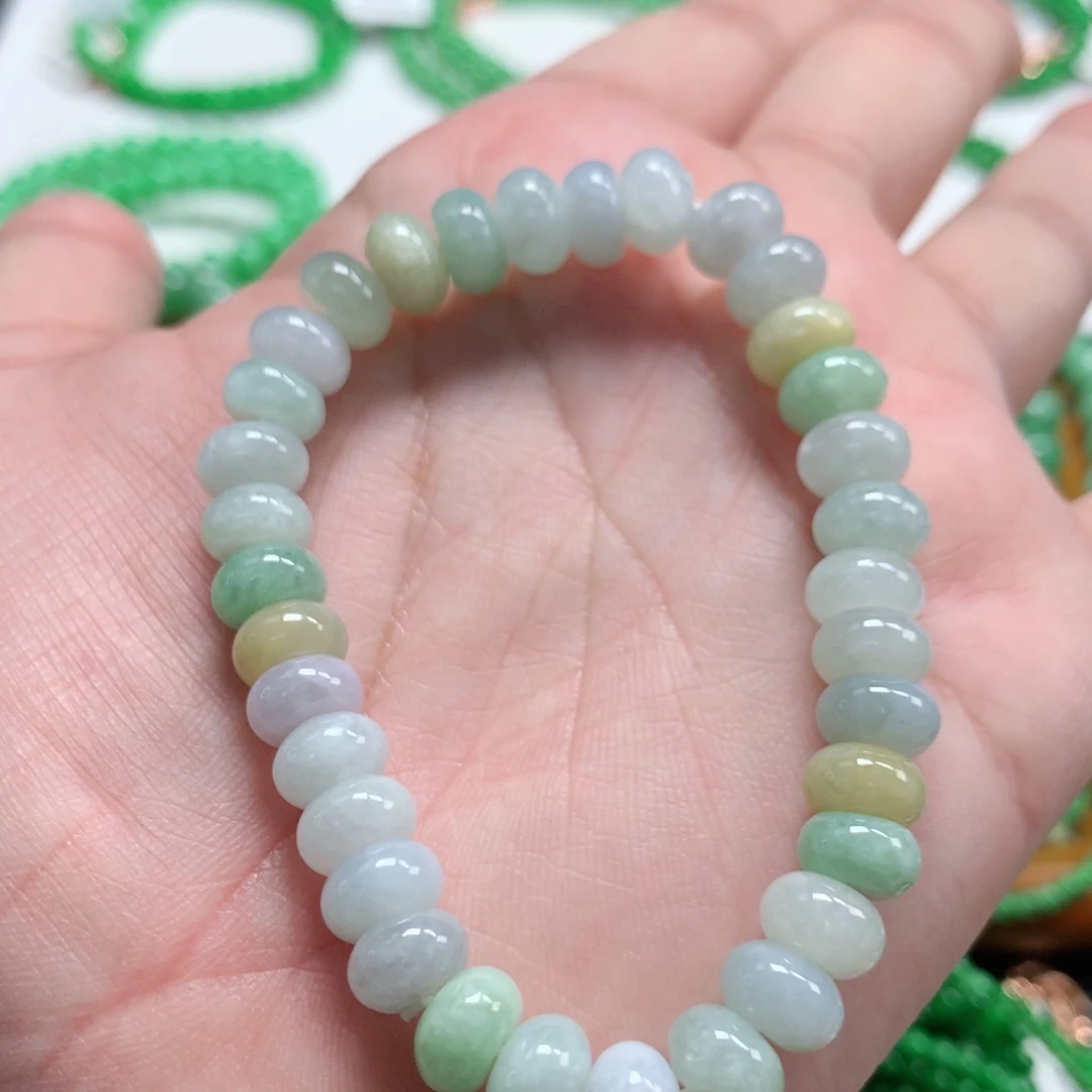 翡翠未镶嵌手链翡翠