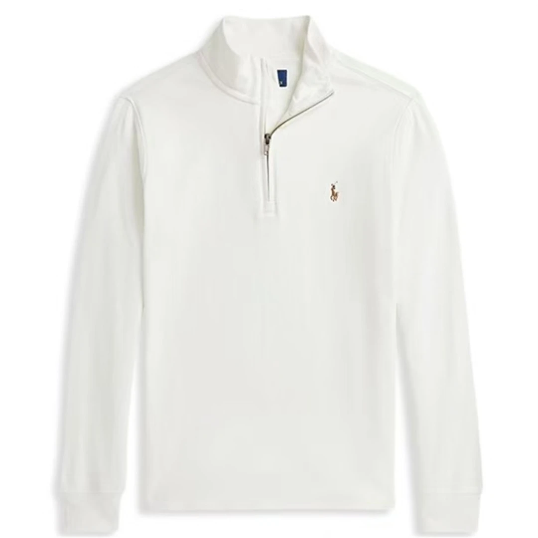 Ralph Lauren/拉夫劳伦 专柜款男大童半拉链长袖T恤套头衫