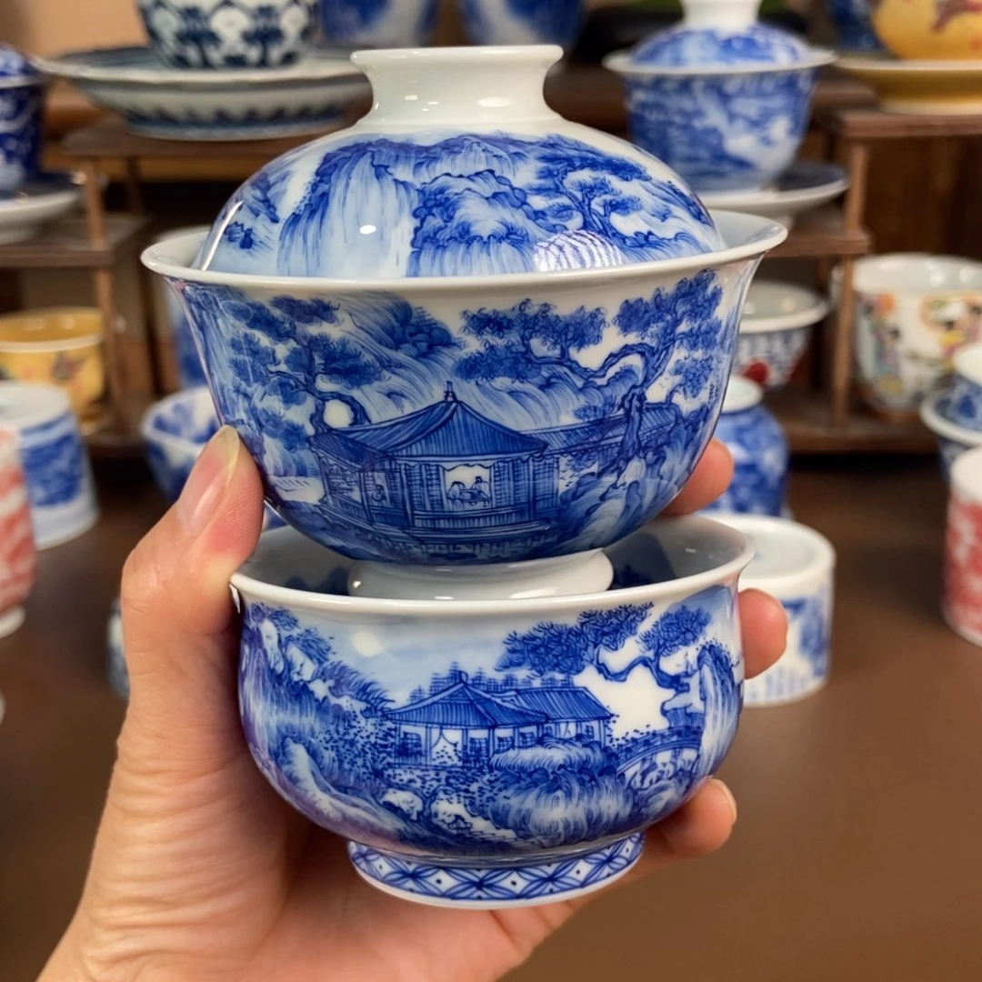 别***酒景德镇陶瓷手工手绘