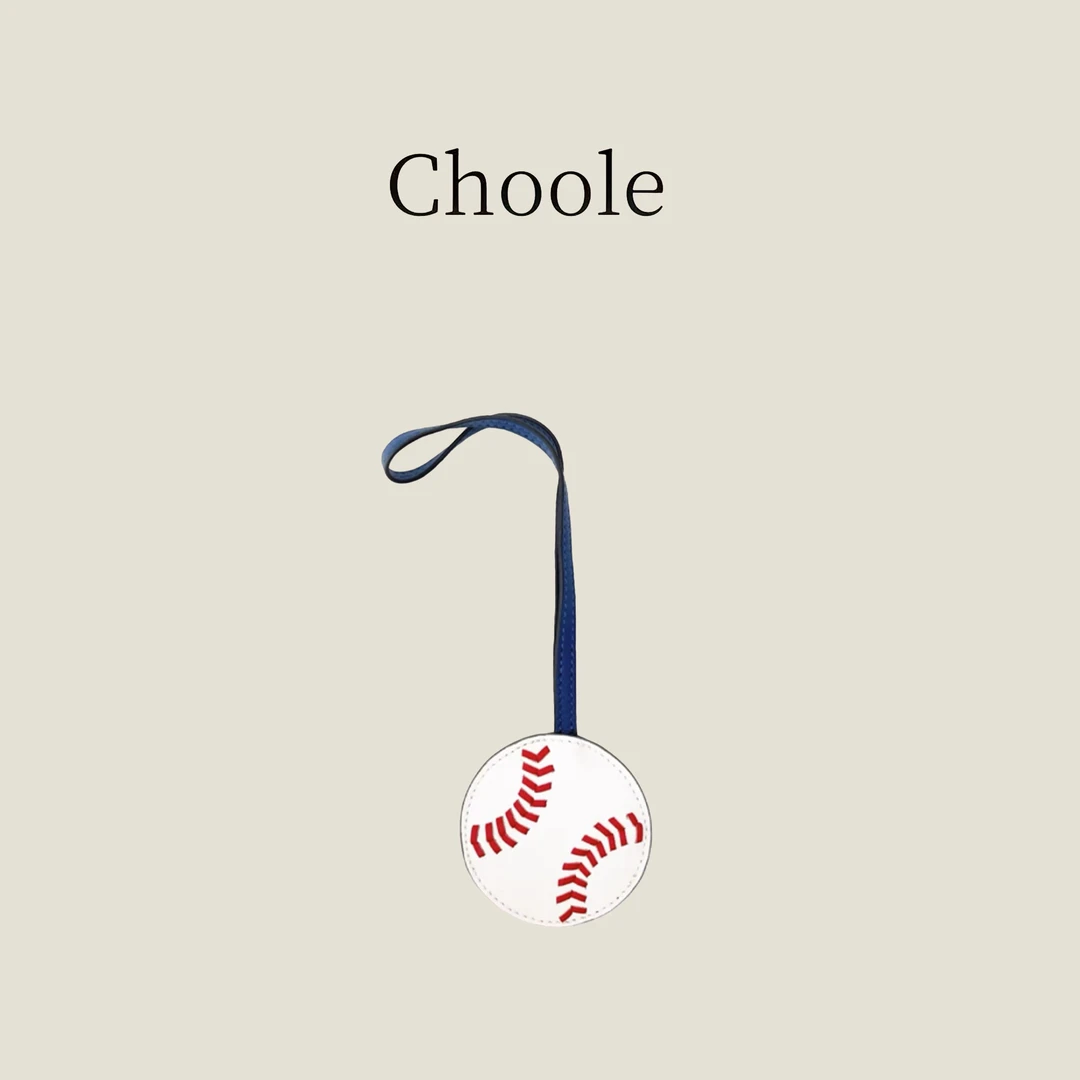 【马家-中古棒球挂件】包挂件 里外全皮  手缝   精致百搭款式