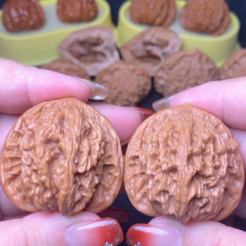 【闪购商品】文玩核桃把件890号虎头42.5