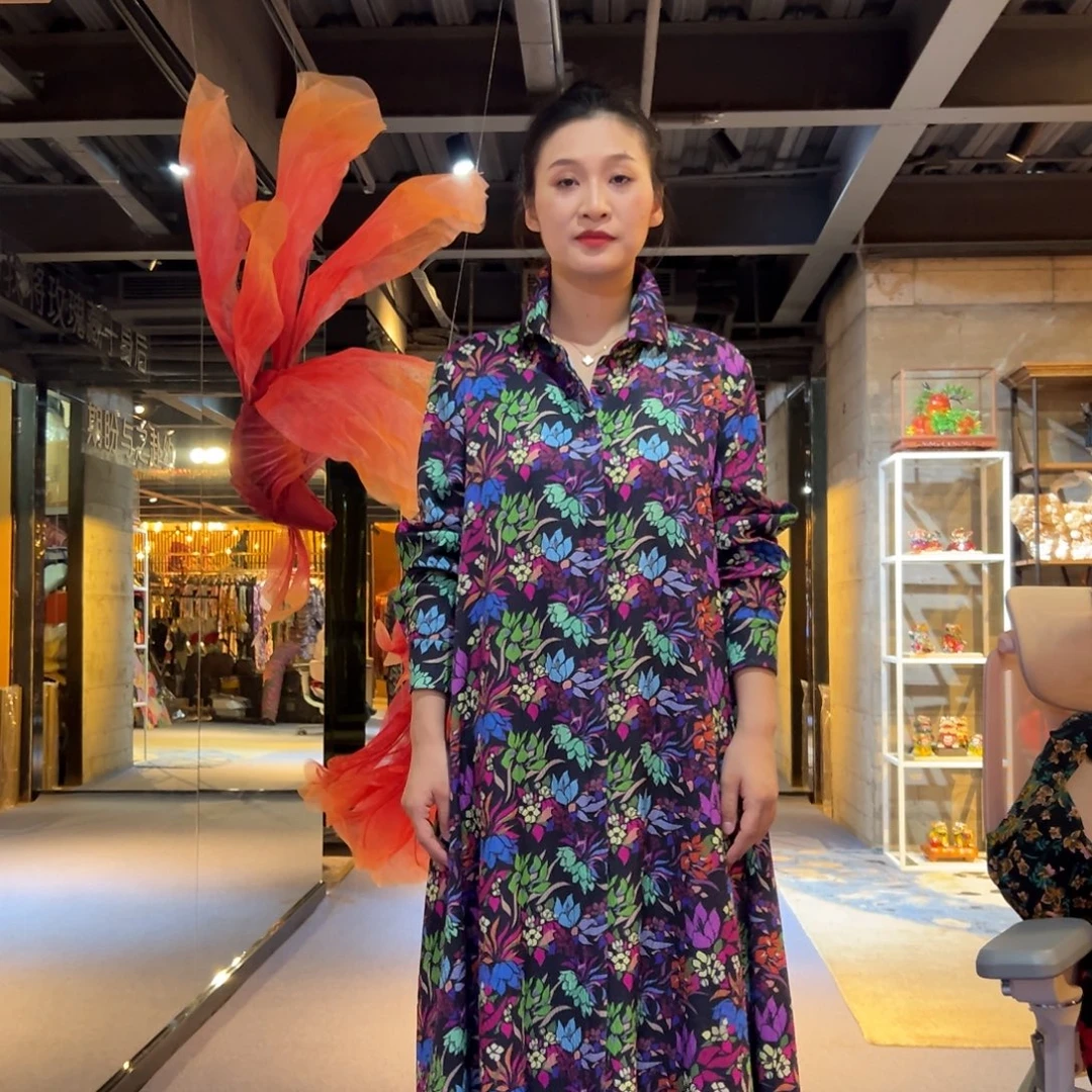 不规则裙丝毛 连衣裙