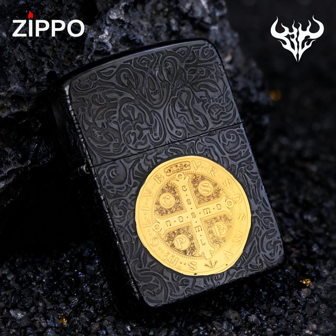 ZIPPO/之宝1941蚊版【康斯坦丁黑金】官方正品防风创意打火机-1941