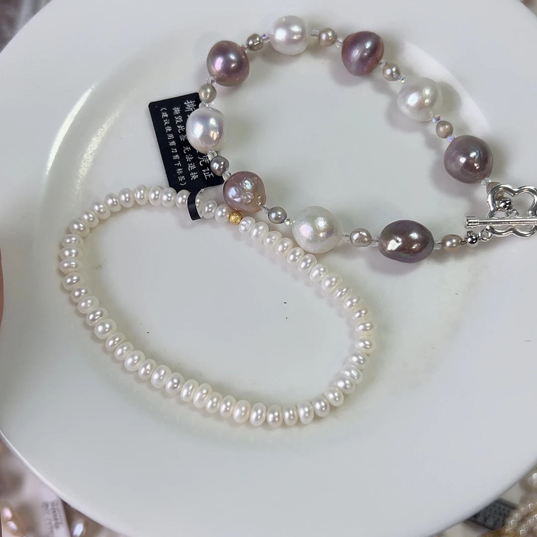 未镶嵌淡水珍珠设计款珠宝首饰