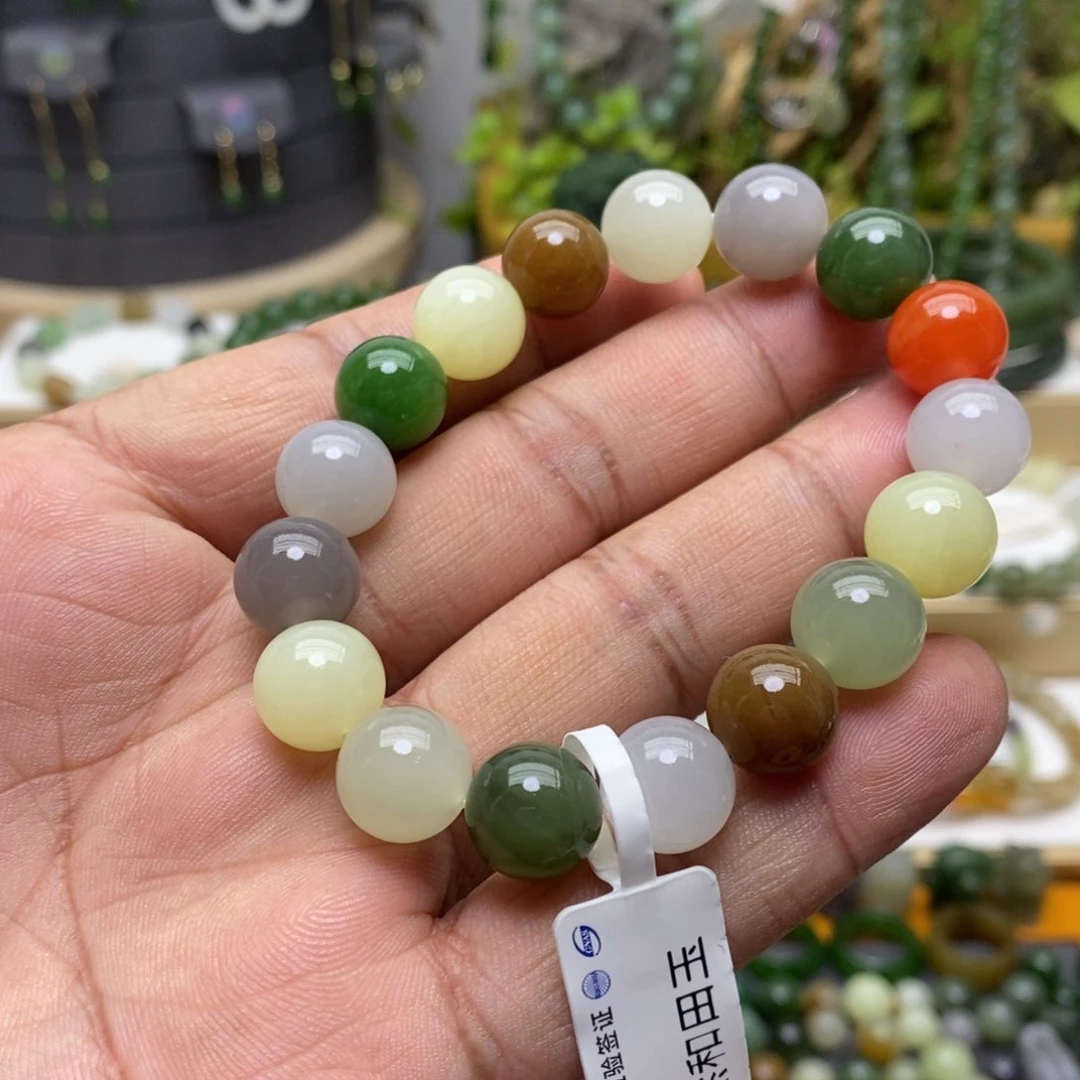 和田玉手链未镶嵌65