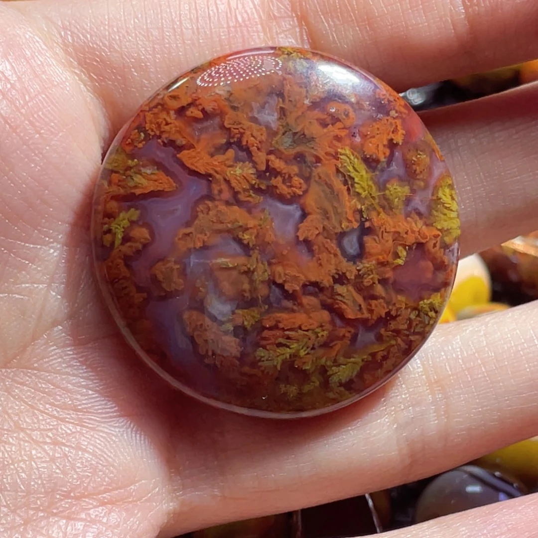 玛瑙/玉髓颈饰未镶嵌平**淡