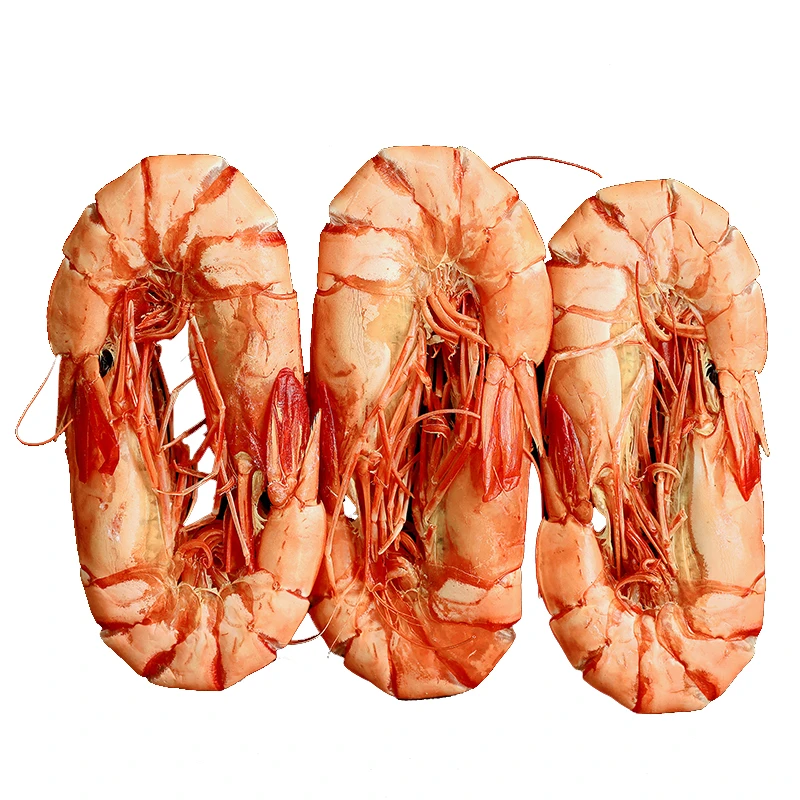 【到手2包】中号九节虾干斑节虾海虾烤虾即食活虾烤制海鲜 拍一送一