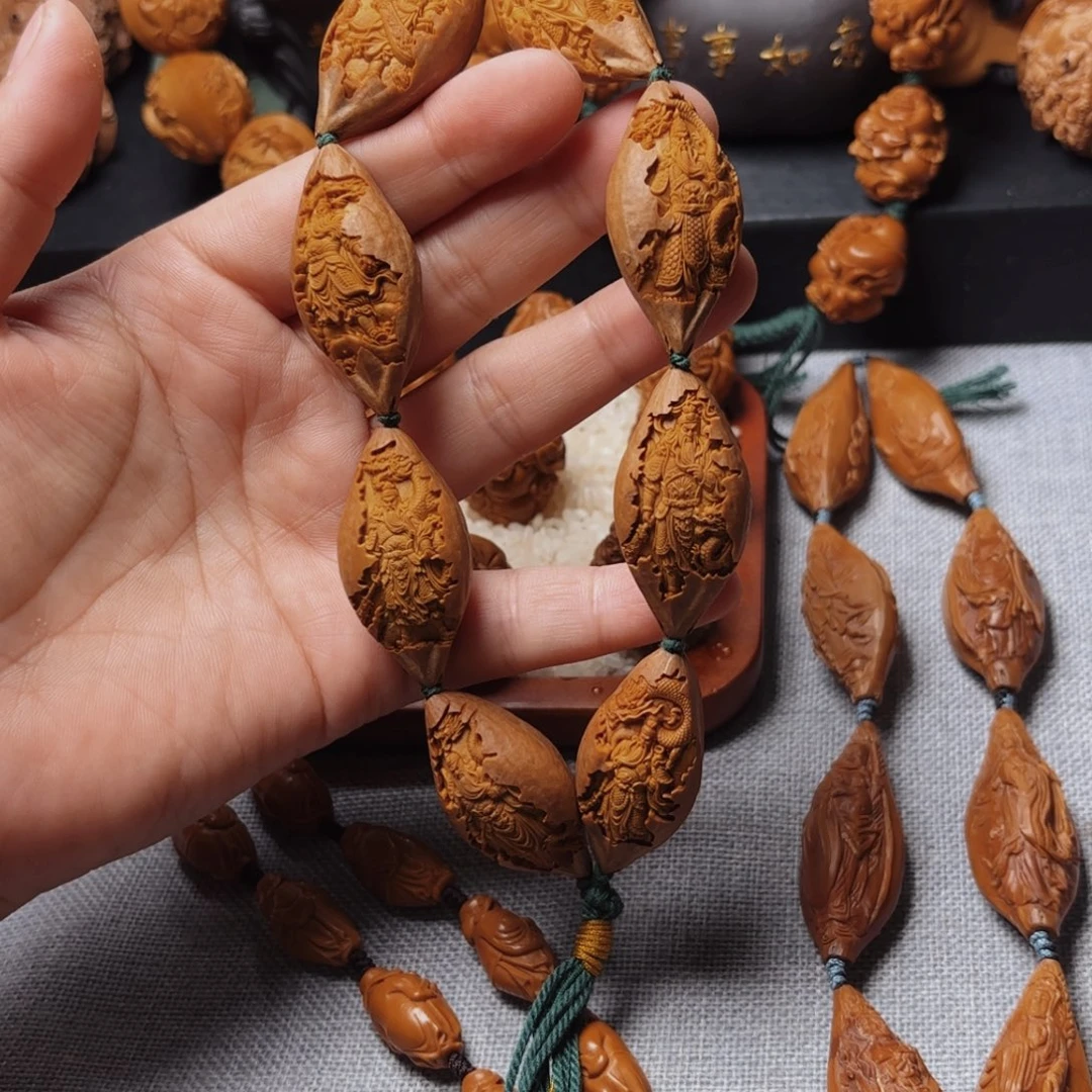 橄榄核手串/手链关公