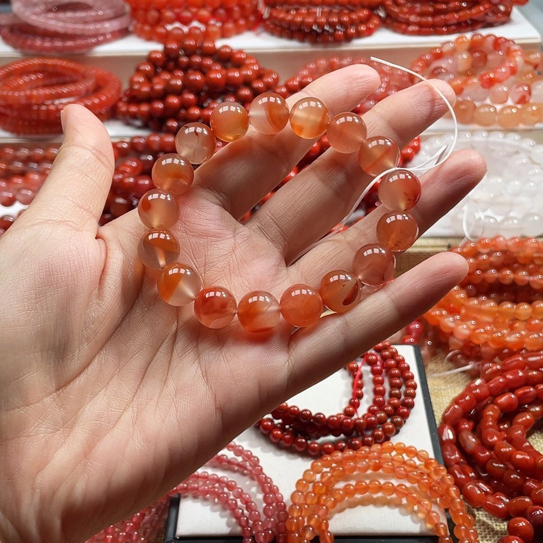 未镶嵌手链南红玛瑙