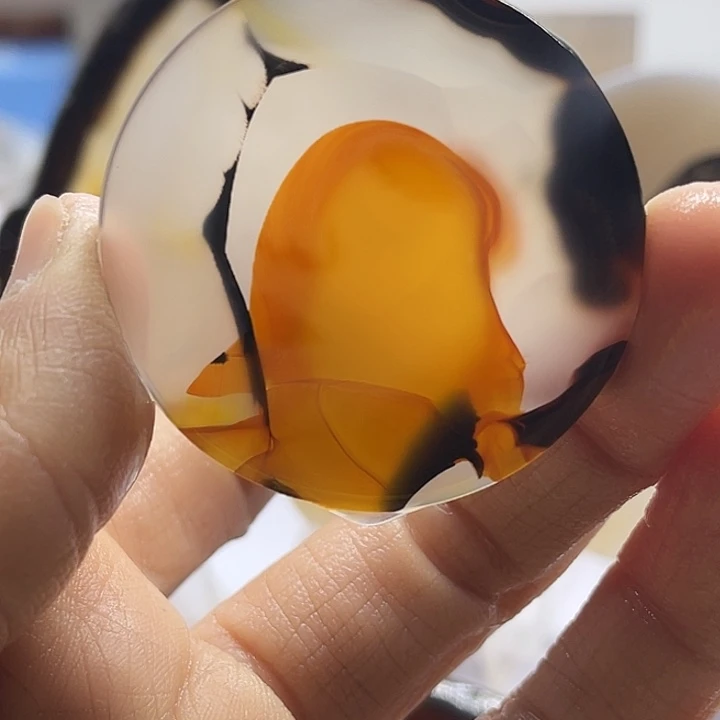 玛瑙/玉髓未镶嵌吊坠(不含链)