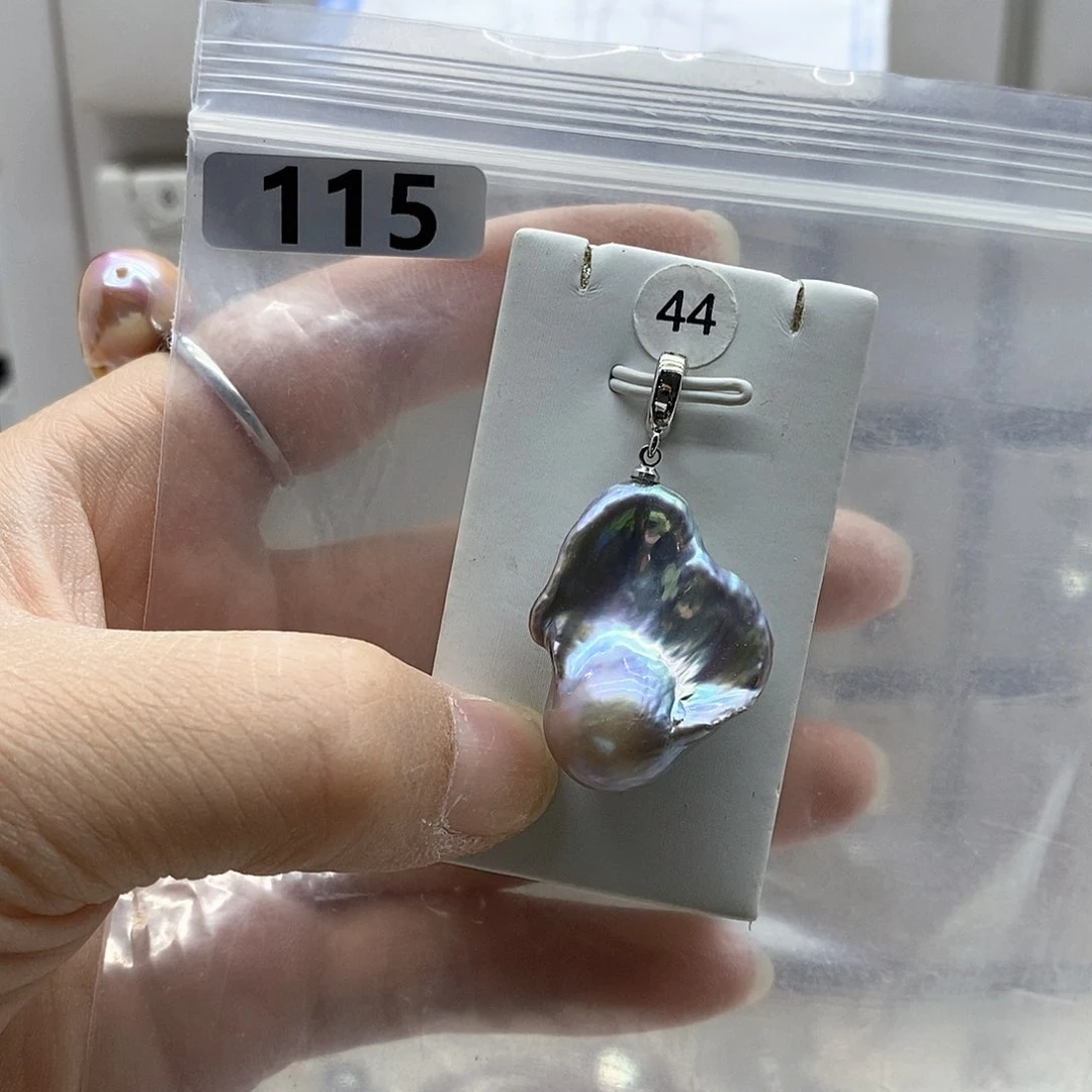 颈饰合金淡水珍珠
