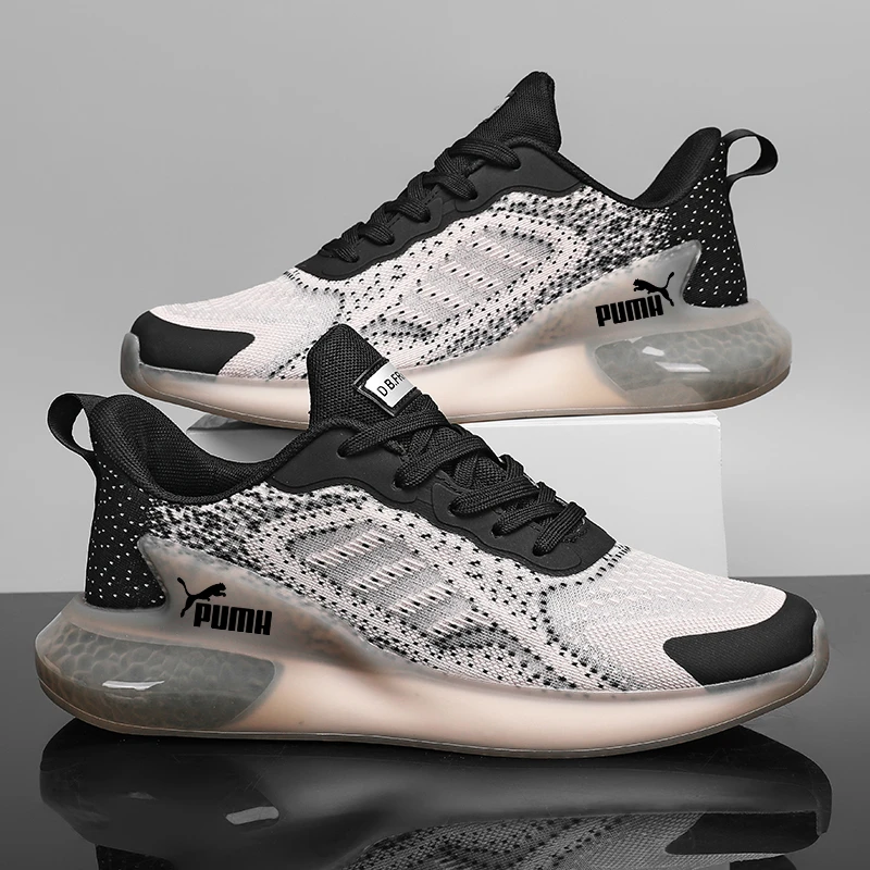 【品牌直发】官网正品男鞋夏季网面软底爆米花轻便休闲运动鞋跑步鞋