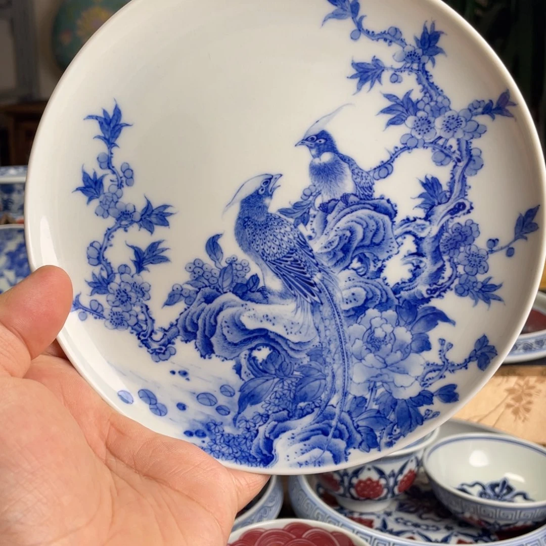 九段花鸟壶承系列