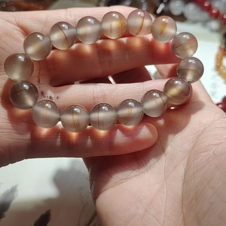 半***酒玛瑙/玉髓未镶嵌吊坠(不含链)