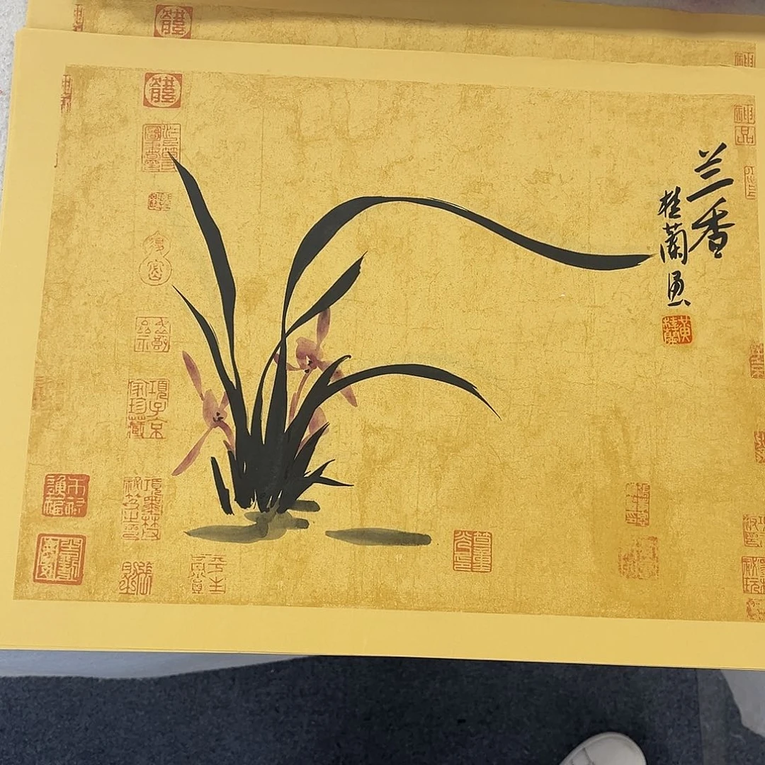 国画纯手绘字画国画作品欣赏