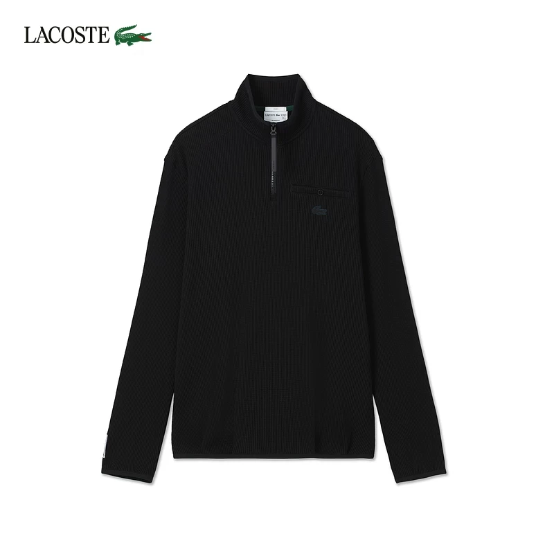 【王一博联名系列】LACOSTE法国鳄鱼男女同款26秋季新款卫衣|AG937