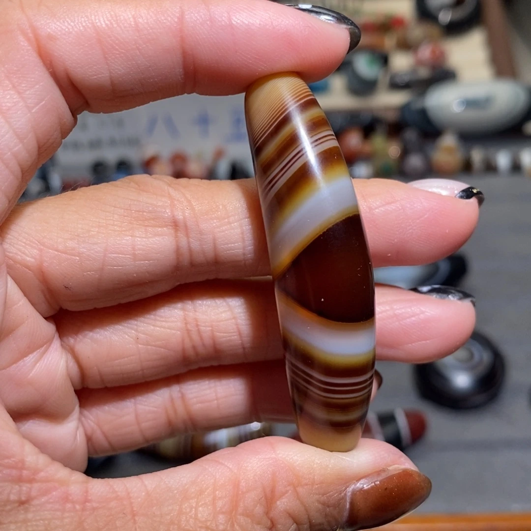 鹿***西玛瑙/玉髓合金手链