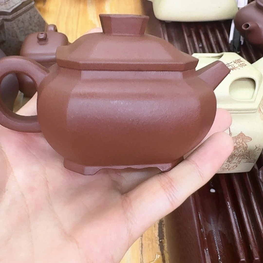 紫砂茶壶紫砂壶八方巨伦160cc