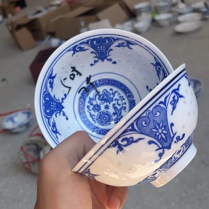 碗景德镇高温细白瓷餐具