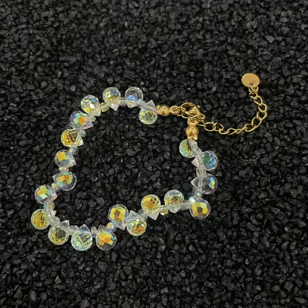 钛钢仿水晶手链 岩朵饰品-1294-时尚手链-10