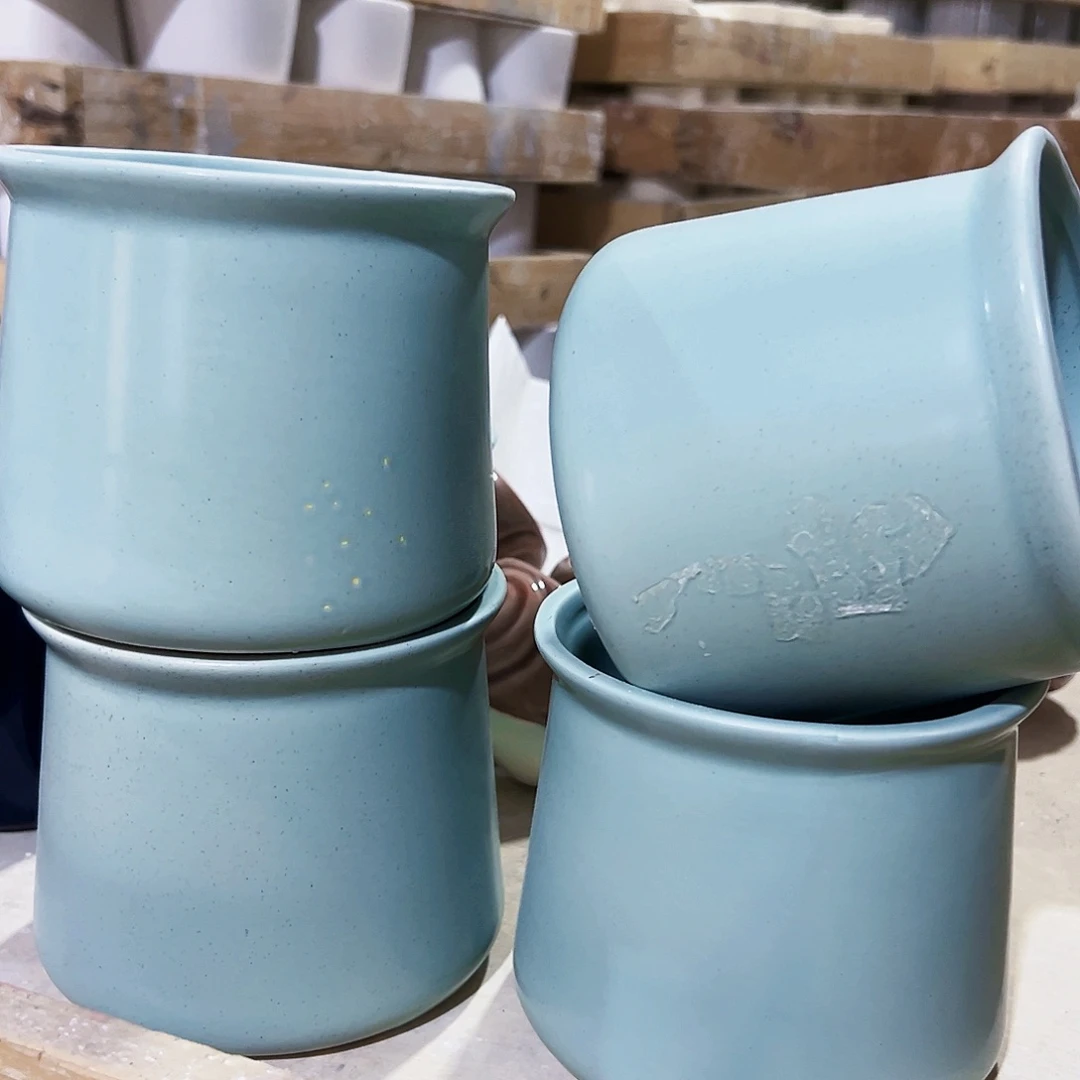 有孔，陶瓷花盆凑单10米包邮瑕疵四个