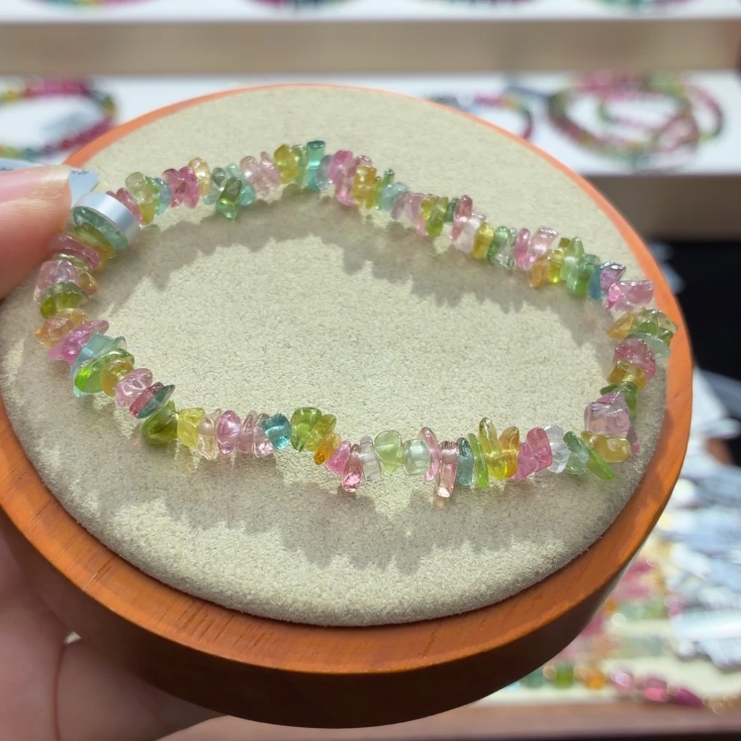 碧玺手串未镶嵌两天看货期