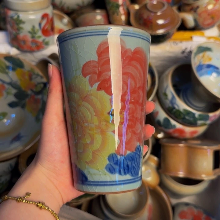 瓷片景德镇陶瓷手工手绘