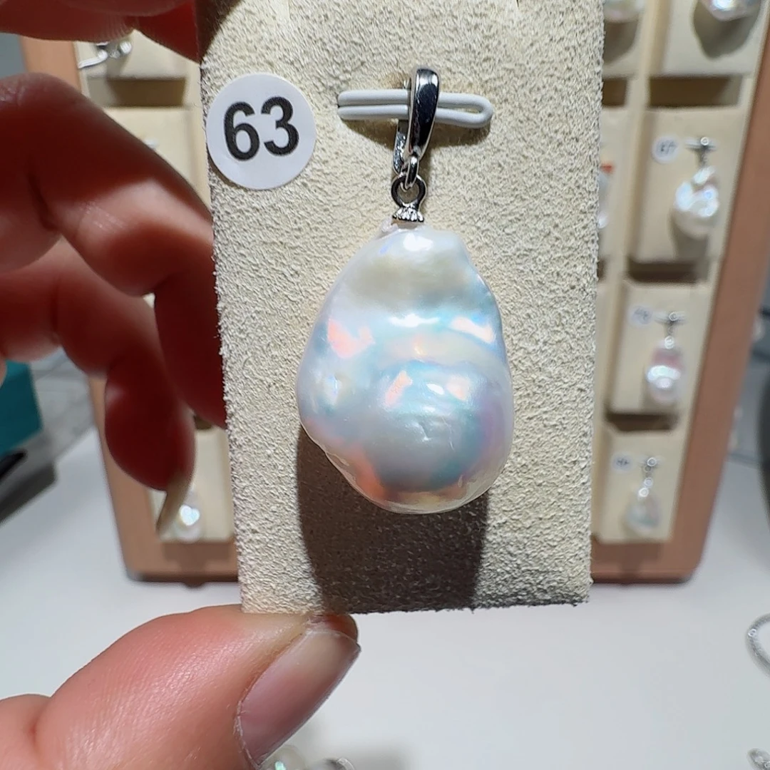 颈饰合金淡水珍珠