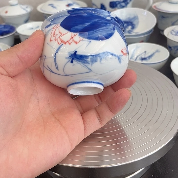 未***伙手工手绘陶瓷作品