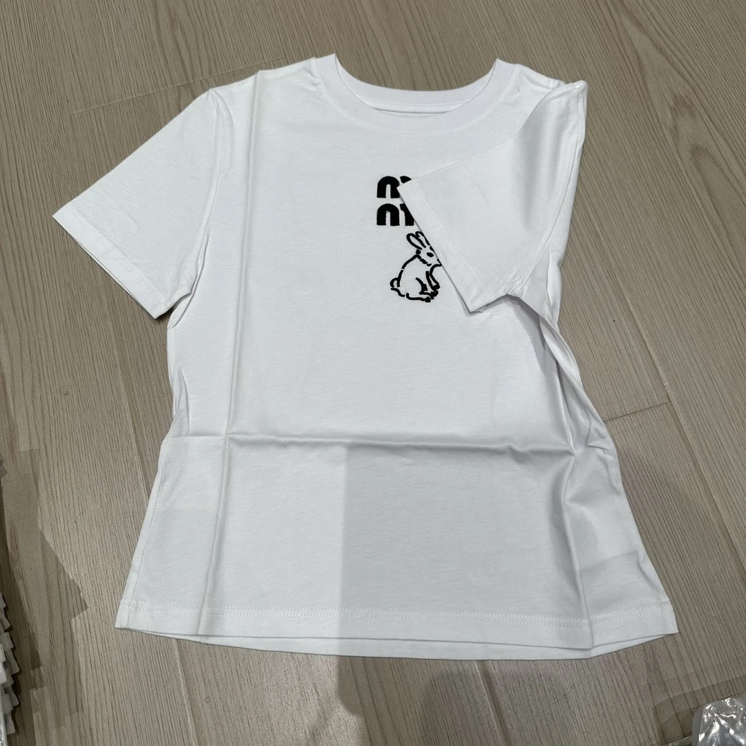 524018 缪款小兔子短袖T恤