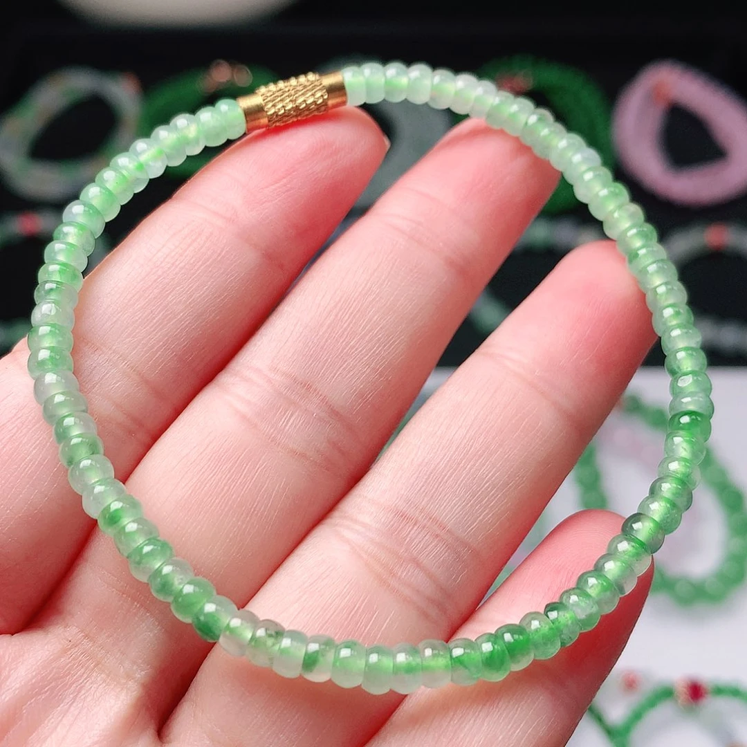 未镶嵌手链翡翠翡翠